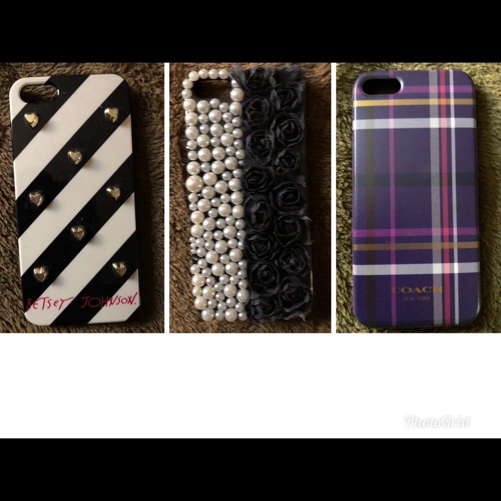 3 Iphone 5 cases.